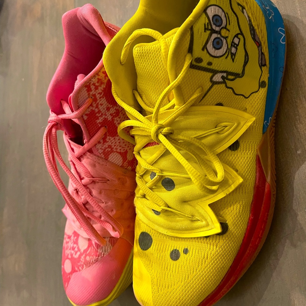 Sponge Bob and Patrick Nike Kyrees